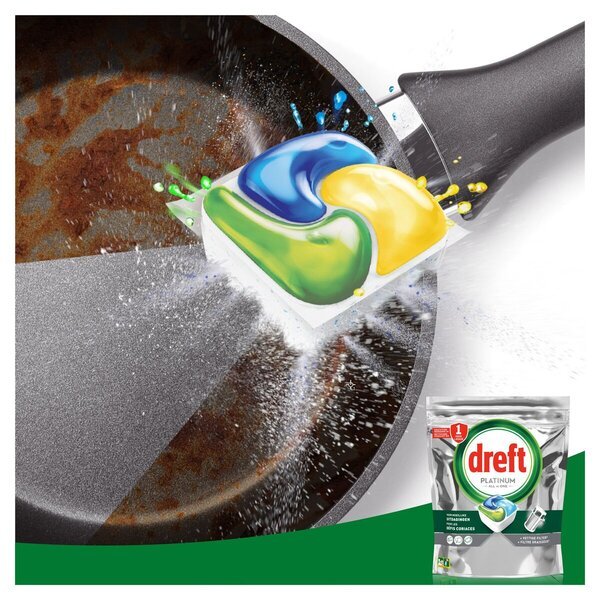Dreft Platinum tablete za perilicu posuđa sve u jednom<br>39 komada