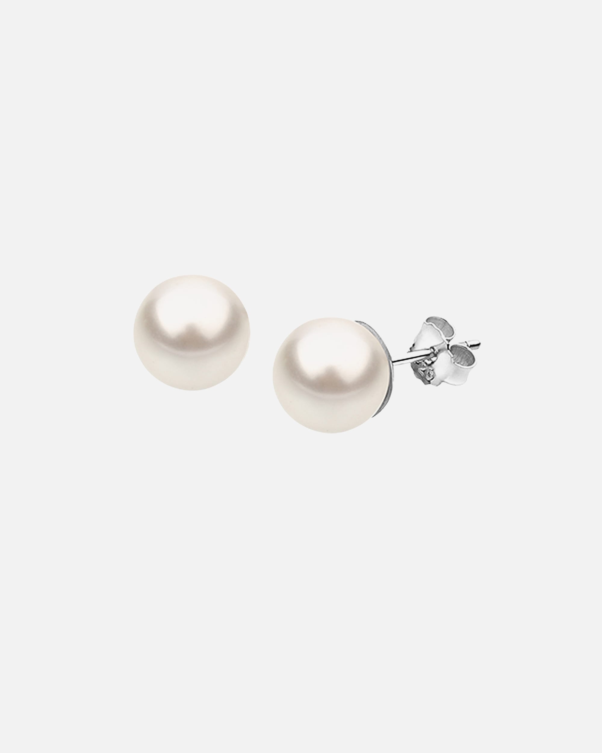 Nenalina Femmes Clous d'oreilles Classique avec perle synthétique en argent sterling 925