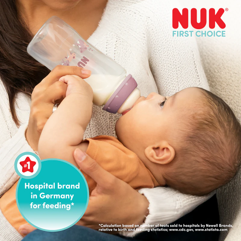 NUK Cumlík na fľašu First Choice Teat M