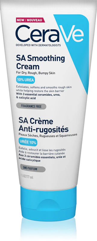 CeraVe SA hydratačný zmäkčujúci krém pre suchú a veľmi suchú pleť