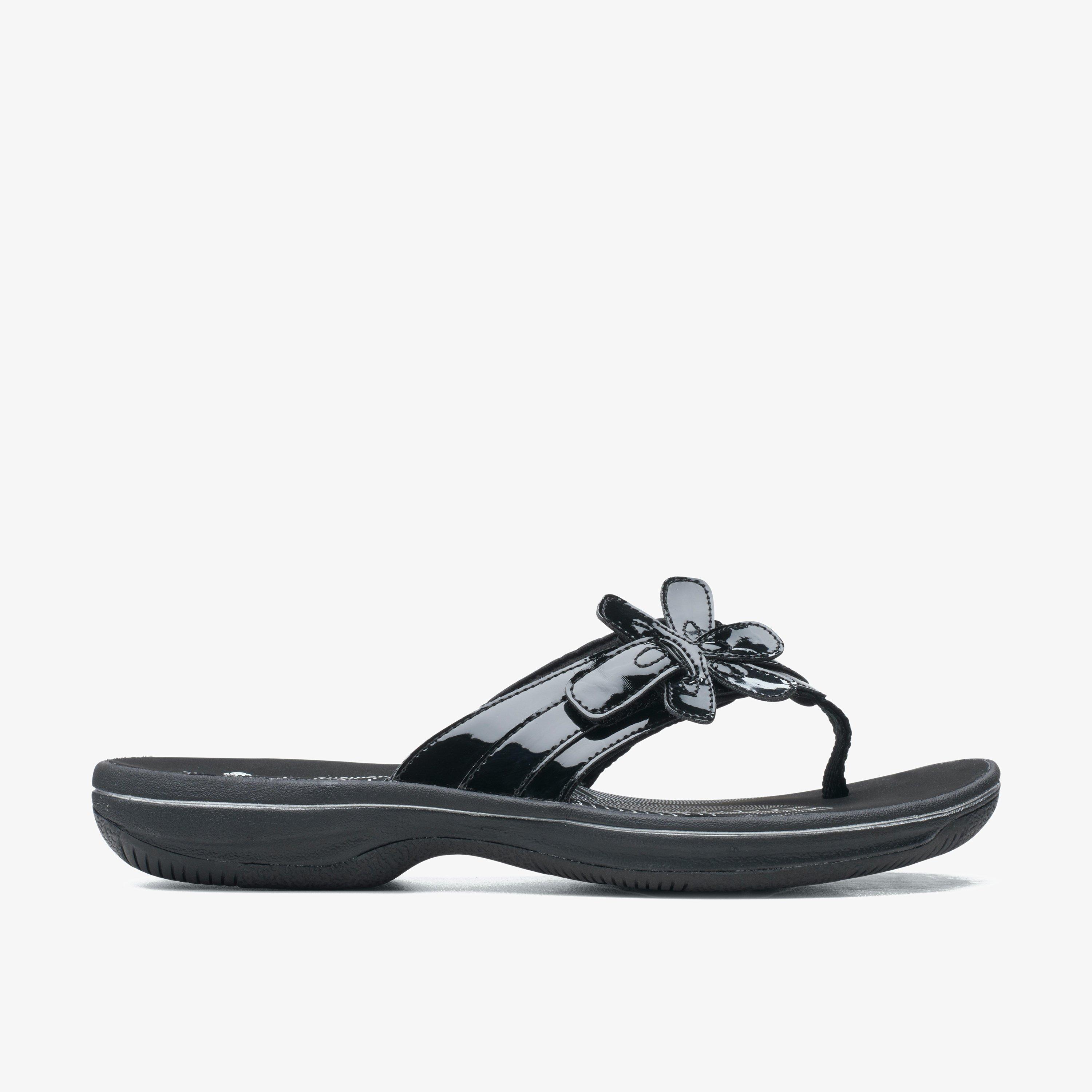 Brinkley Flora Black Patent