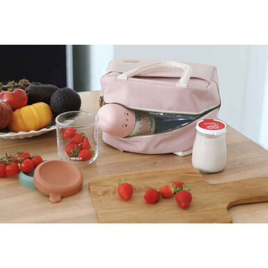 Béaba geïsoleerde tas met handvatten, roze, 1 stuk, 1 stuk