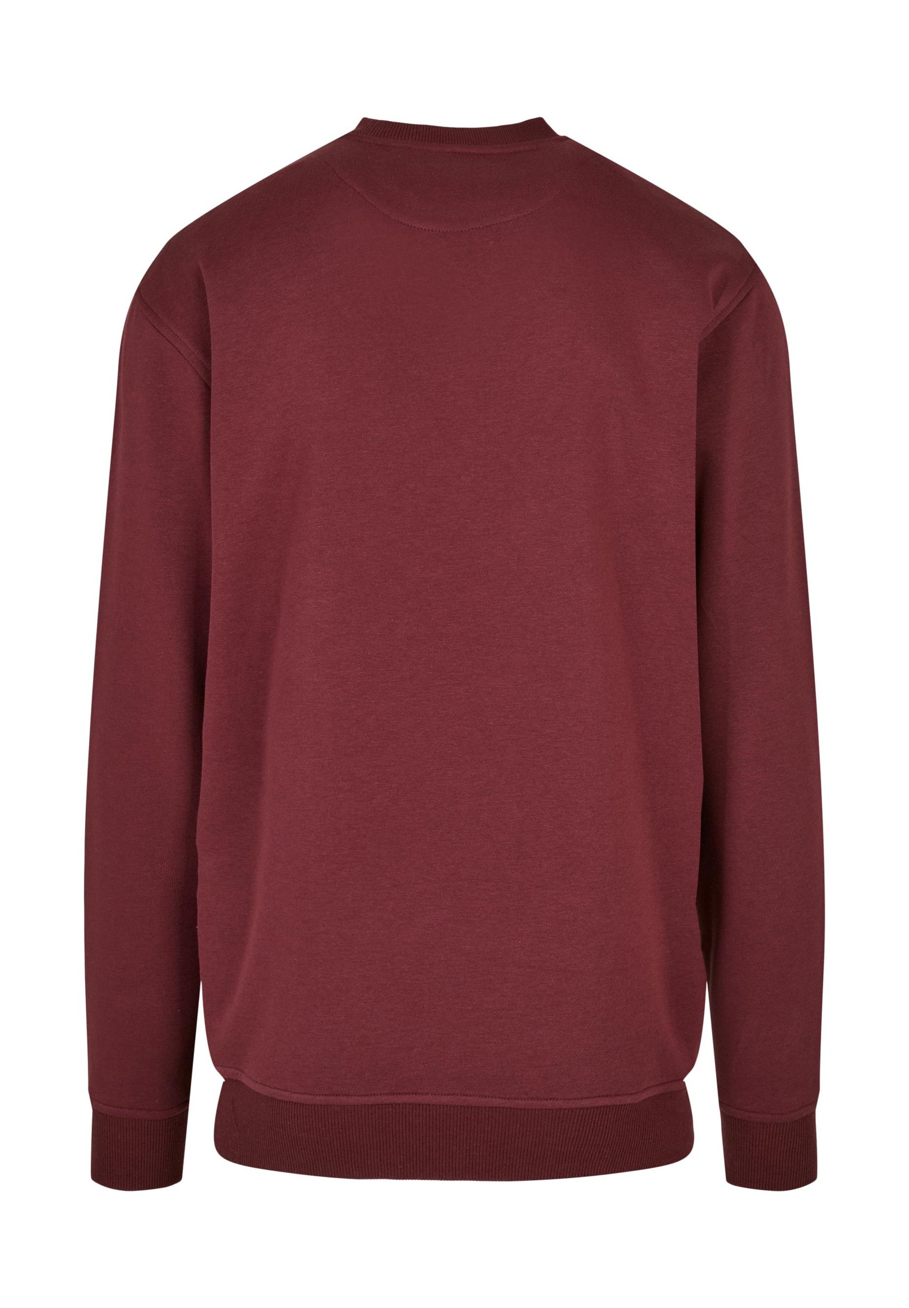 Sweat-shirt Urban Classics à col rond - cerise