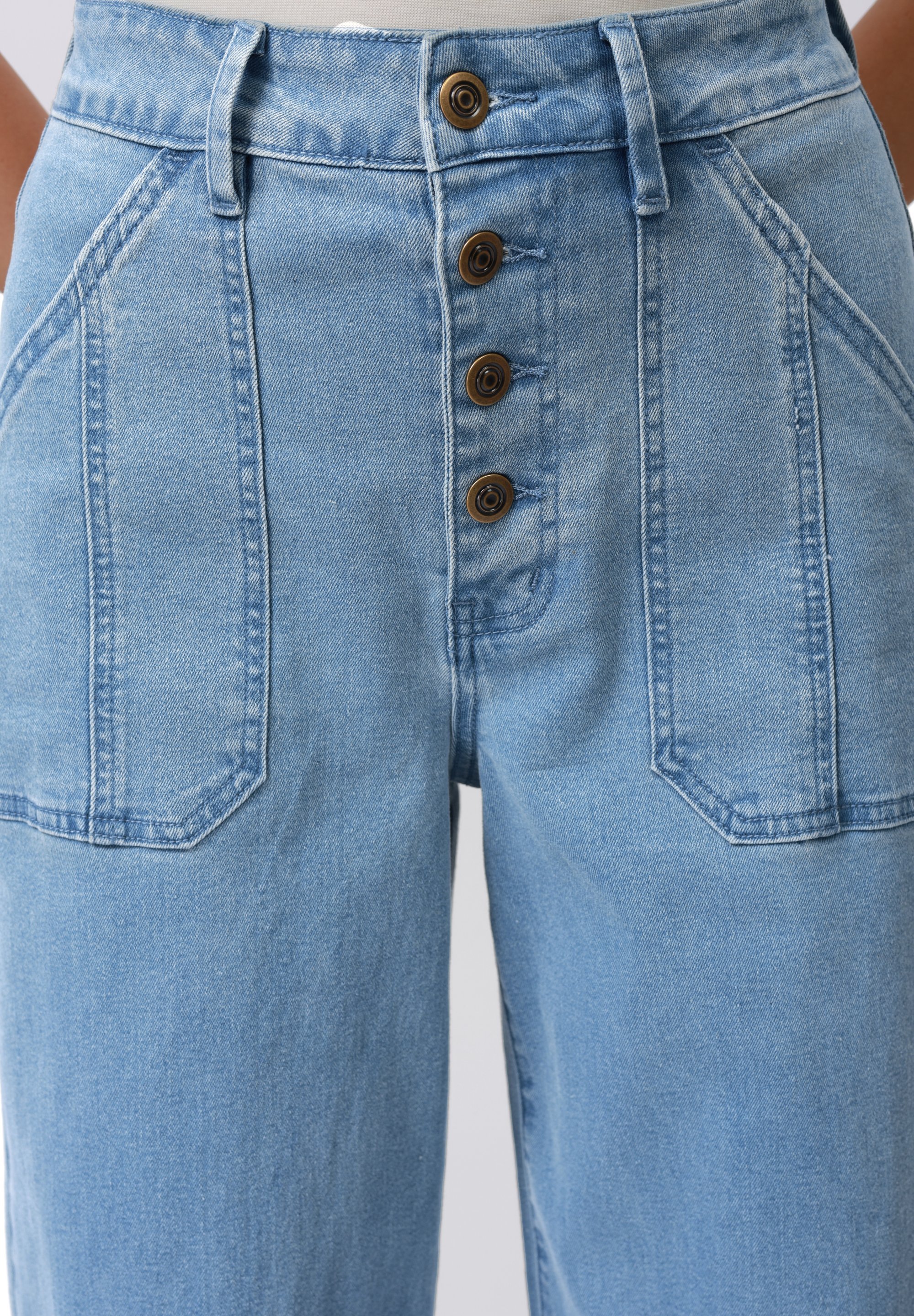 Anna Field Tall Flared Jeans - blau