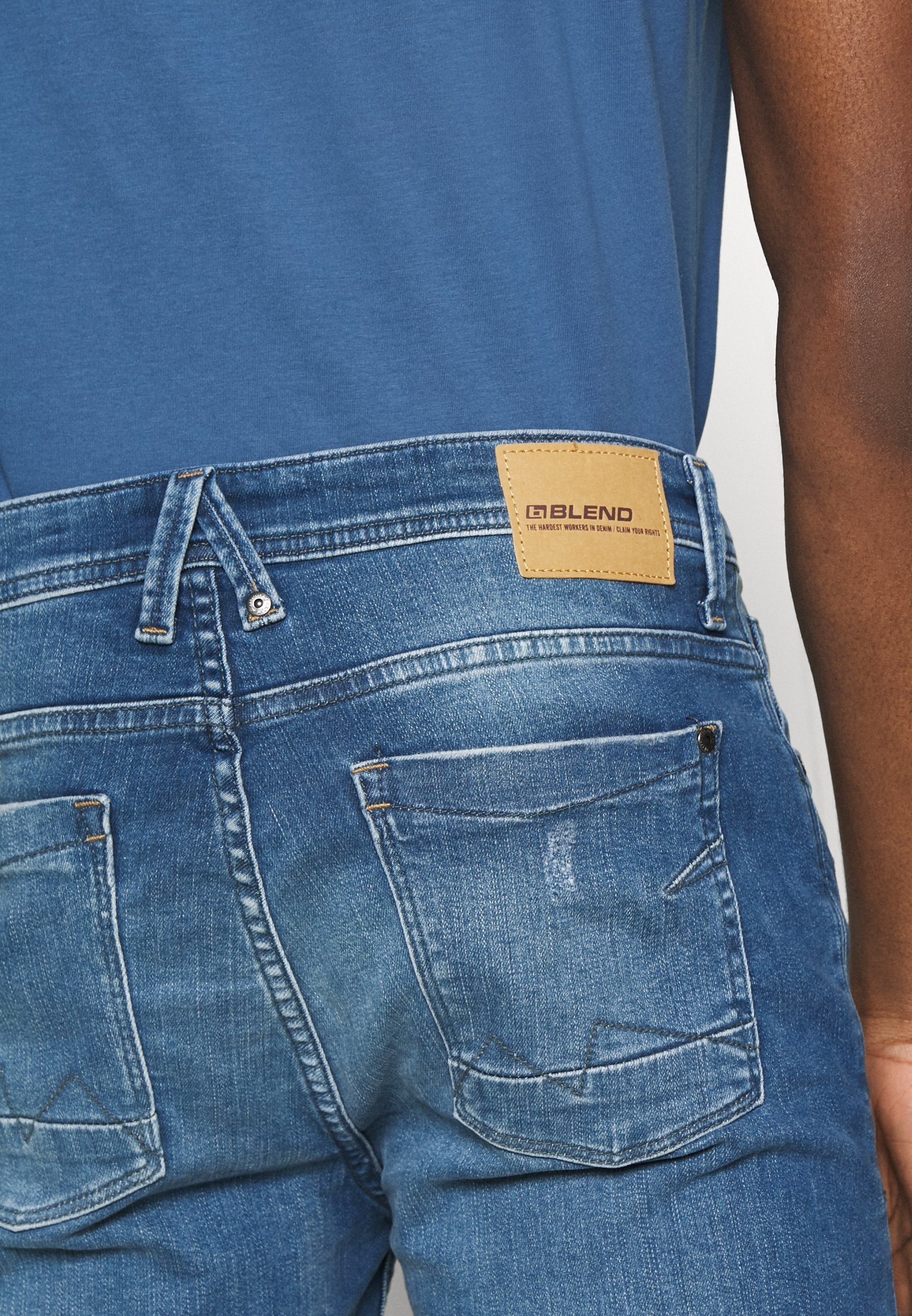 Blend BHEcho - Slim fit -farkut - denim keskisiniset