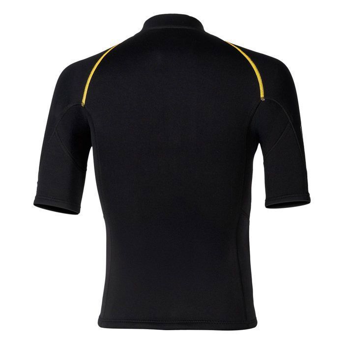 Camisa de neoprene zdhoor masculina de 1,5 mm com mangas curtas