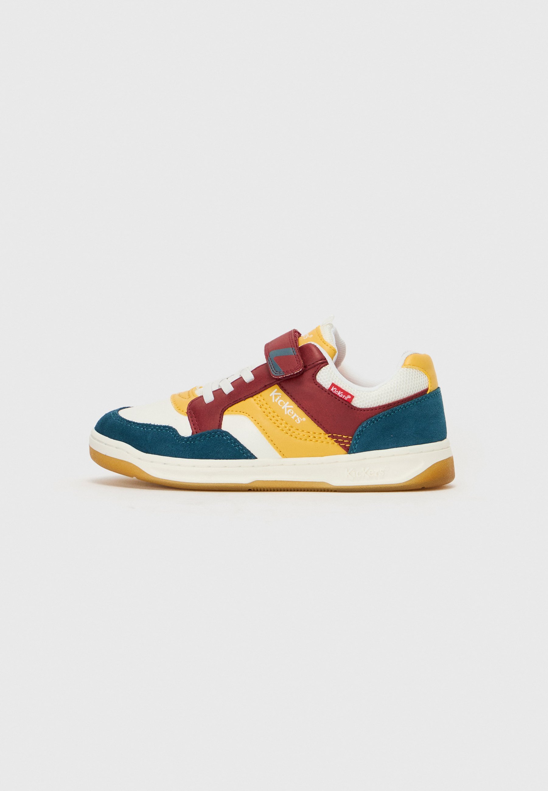 Kickers KICKARTING UNISEX - Sneaker - blanc/bordeaux/bleu