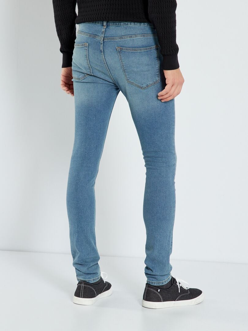 Pantalones vaqueros ajustados L34 - Piedra usada