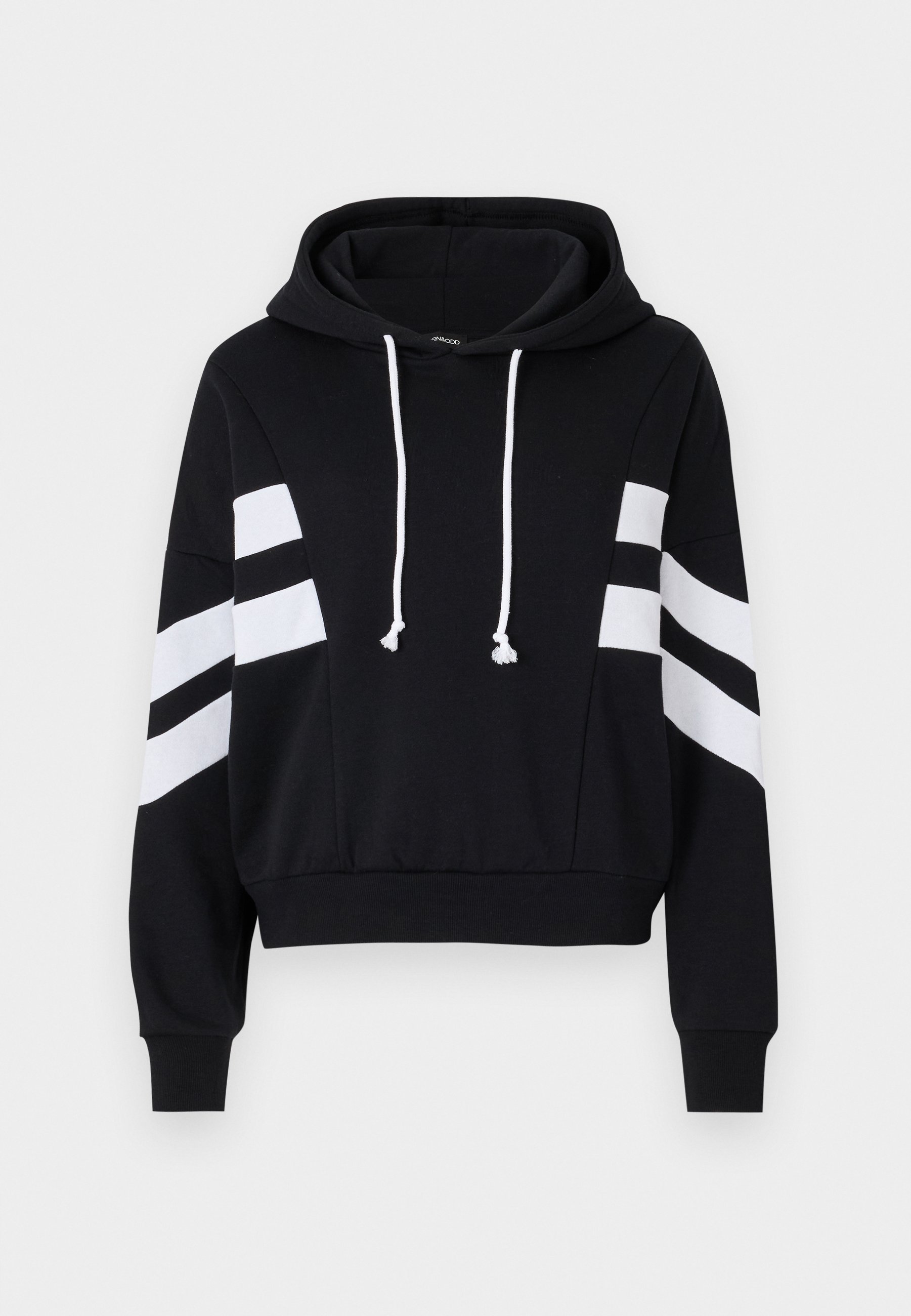 Majica s parnim i neparnim motivima - crno/bijela