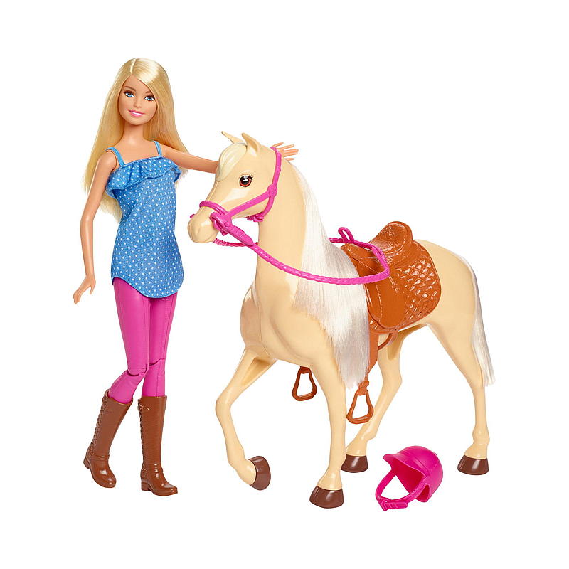 Barbie Barbie-dukke med hest