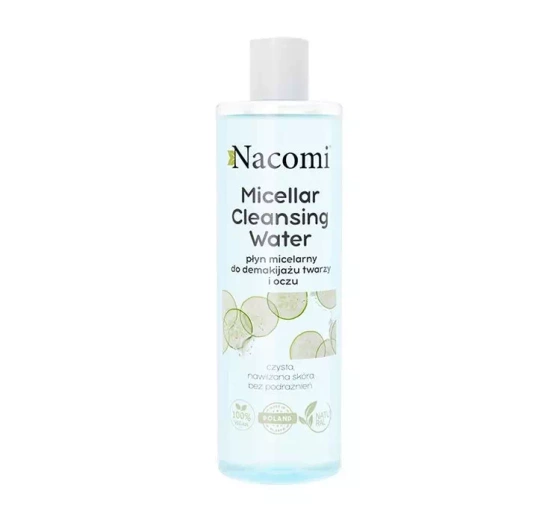 Nacomi Micellar Cleansing Water płyn micelarny łagodzący 400 ml