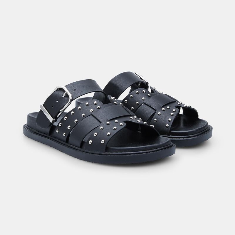 BATA RED LABEL Damskie mini sandały z ćwiekami
