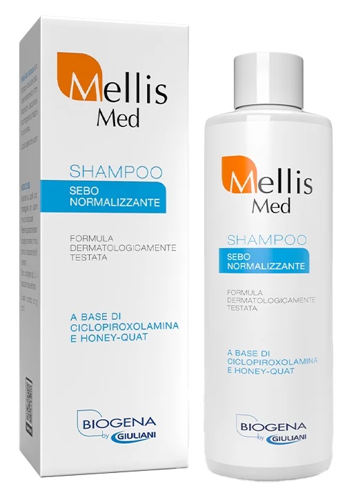 BIOGENA MellisMed Shampoo 125 ml Anti-roos, normaliseert de talgproductie