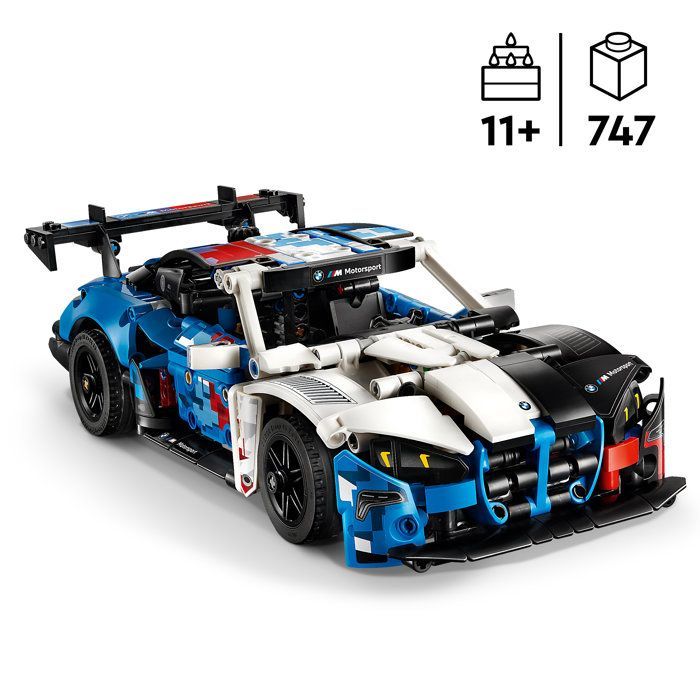 LEGO Technic 42226 BMW M4 GT3 EVO Raceauto - Bouwset voor kinderen vanaf 11 jaar - Cadeau