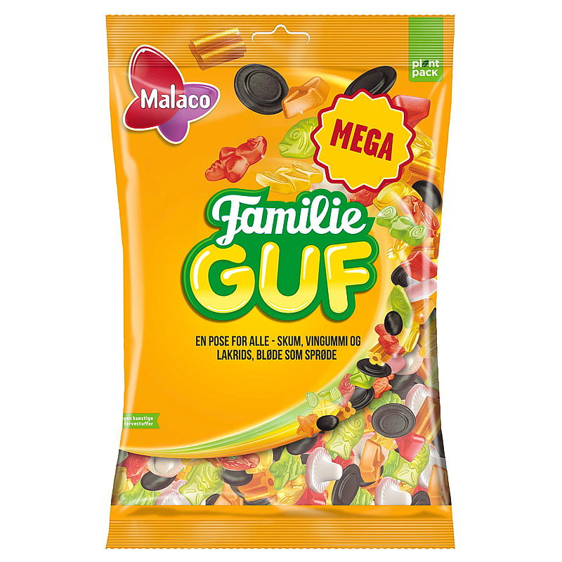 Malaco Familiesnack 520 g Malaco