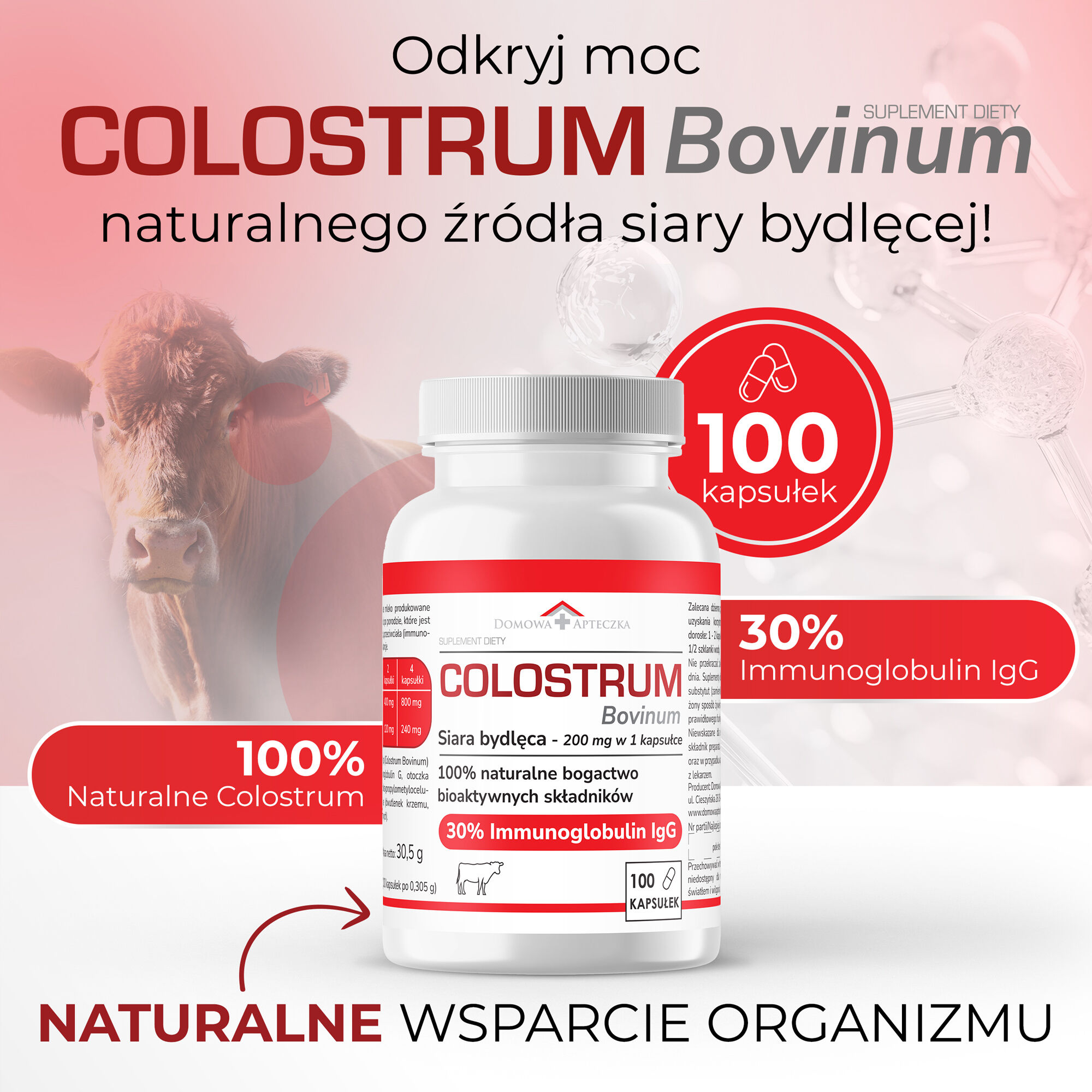 Armoire à Pharmacie Colostrum Bovinum