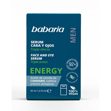 Babaria Men Energy sérum na obličej a oči 30 ml