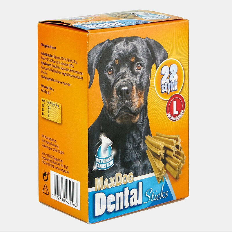 Stuzzicadenti MaxDog L 28 pezzi, 1,08 kg Maxdog