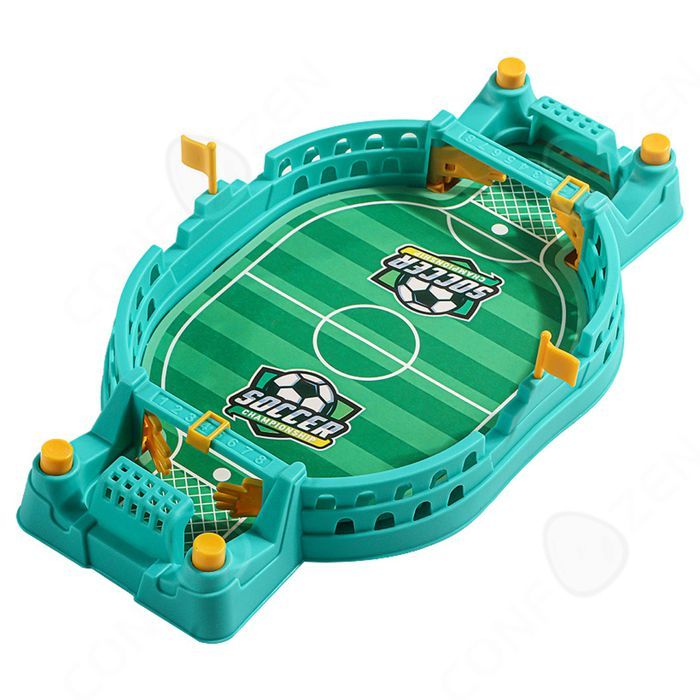 Mesa de futbolín C de 23 x 12 cm, material ABS. Diversión sin fin para dos jugadores. Mesa de futbolín interactiva y competitiva. Juguete de mesa.