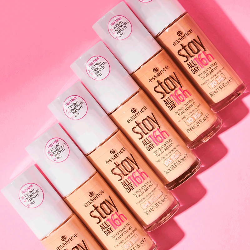 essence Stay ALL DAY 16h waterproof foundation