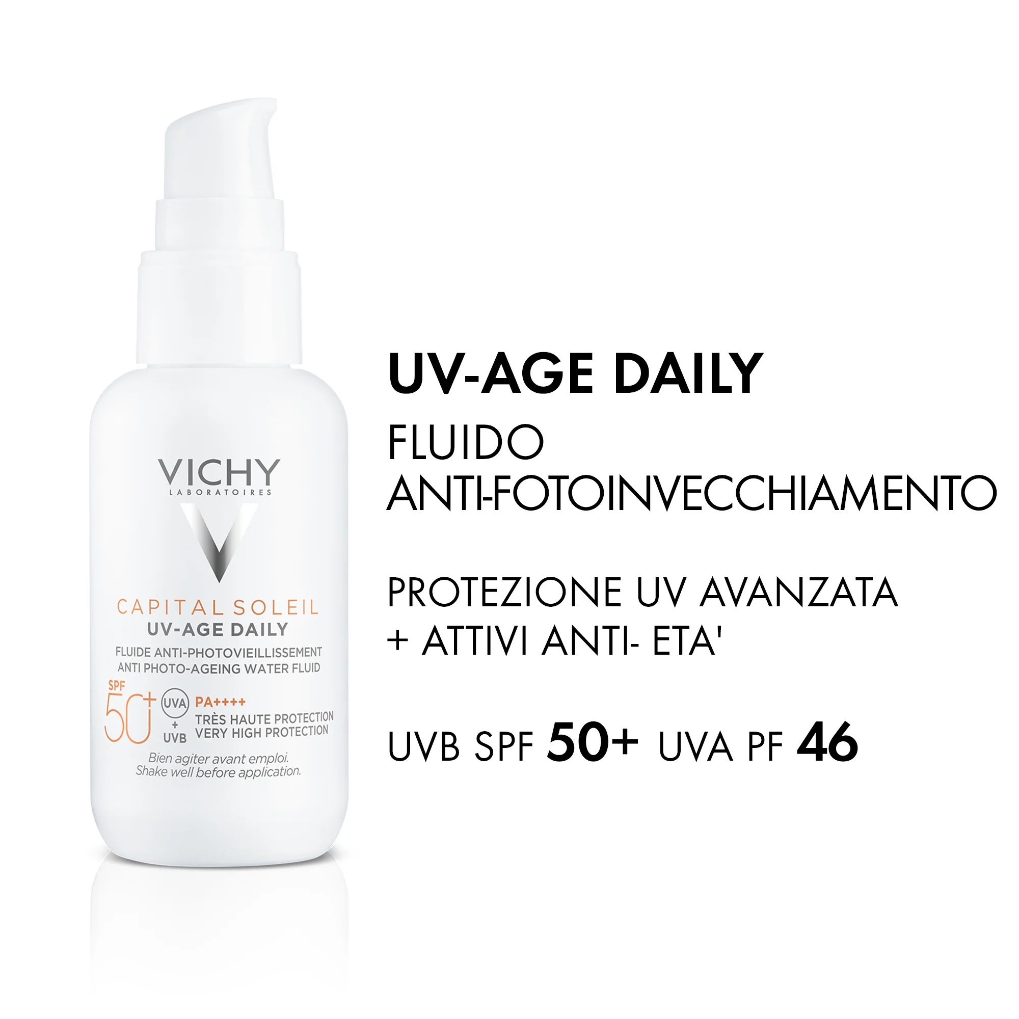 VICHY Vichy CS UV Age Fluid FPS 50 40 ml Anti-Fotoenvelhecimento