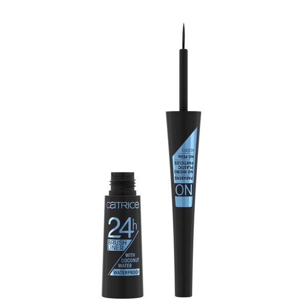 Catrice 24H Brush Liner Ultra Black vodeodolná očná linka<br>3ml