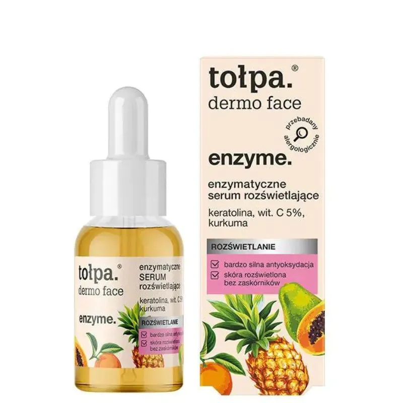 Tołpa Dermo Face Enzyme Enzymatyczne serum Rozświetlające