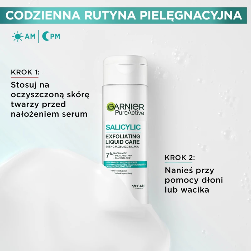 Garnier Pure Active salicilskābes pīlinga esence ādas nepilnībām