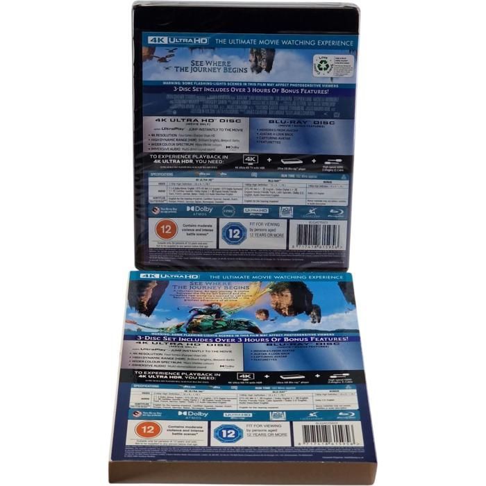 Avatar 4K Ultra HD + Blu-ray + [estuche] James Cameron 2023 Región libre