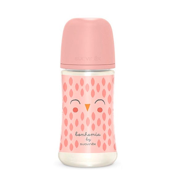 Premium sutteflaske med fysiologisk silikonesut | 270 ml