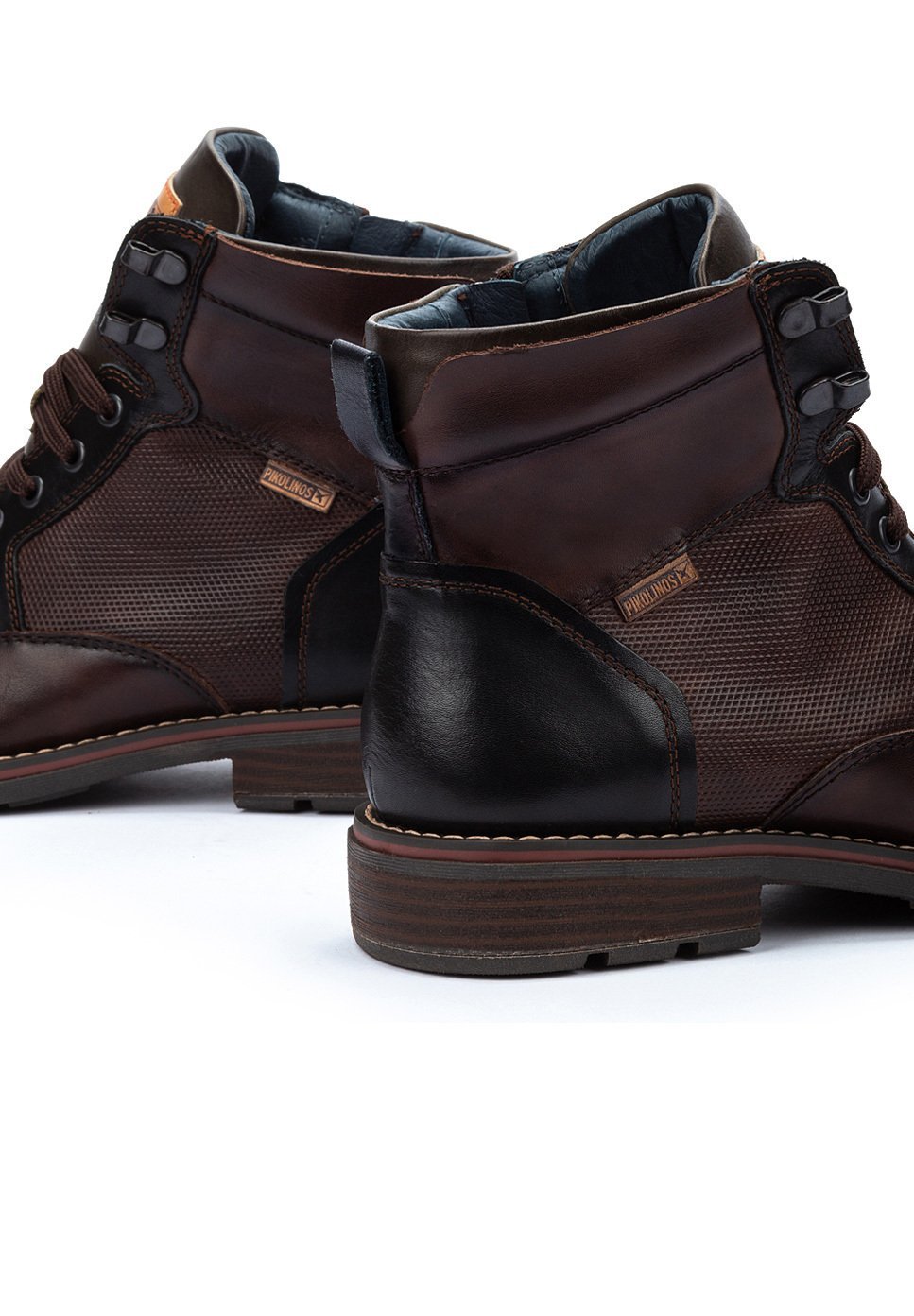 Pikolinos YORK - Botins com cadarço - olmo