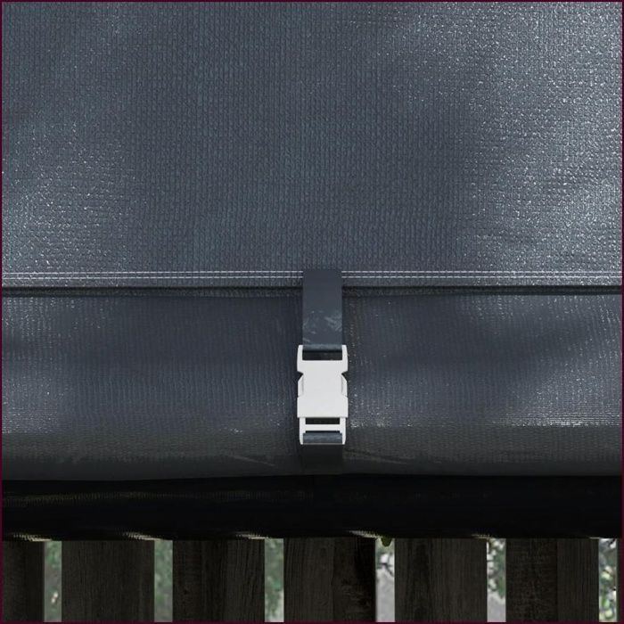 Carport - Outsunny - 3x3m, Protection UV, Étanche, Acier/PE - Gris