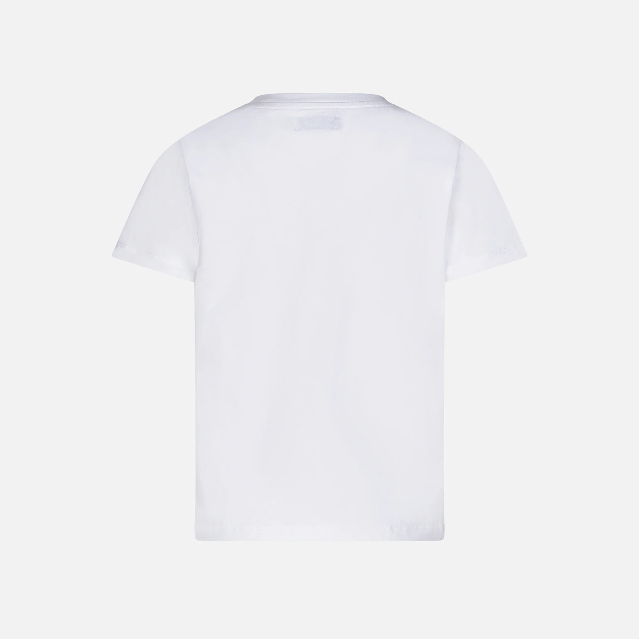 Meisjes T-shirt met roze St. Barth-logo.