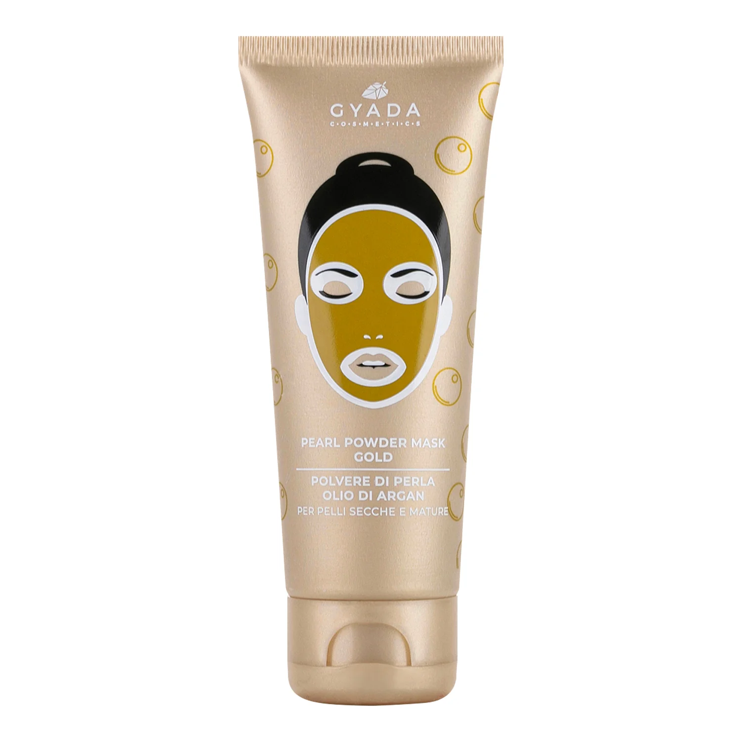 Cream Masks Pearl Powder Mask - Gold - Maschera Anti-età viso
