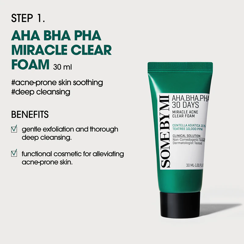 Some By Mi AHA∙BHA∙PHA 30 Days Miracle AC SOS Kit Akne-Geschenkset