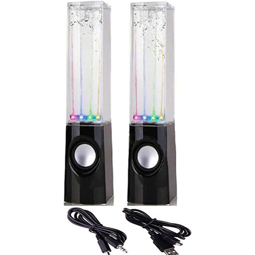  Altavoces Con Luz Led Y Agua Estéreo Smartek 00000119