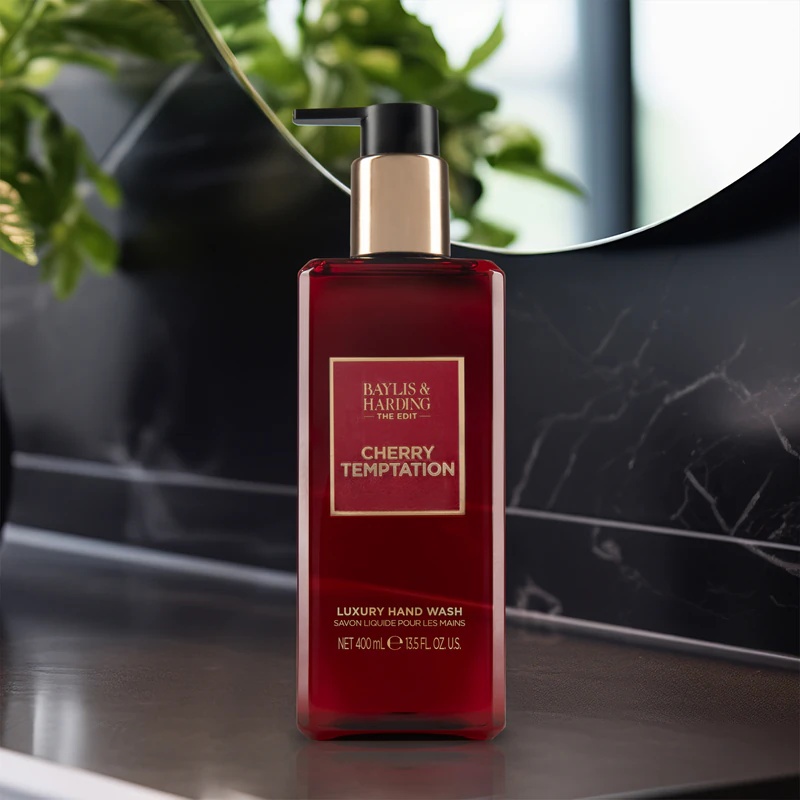 Baylis & Harding The Edit Cherry Temptation luksusa šķidrās ziepes