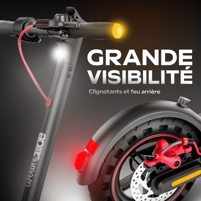 Ride 100 Folding Electric Scooter – Urban riding comfort, 10
