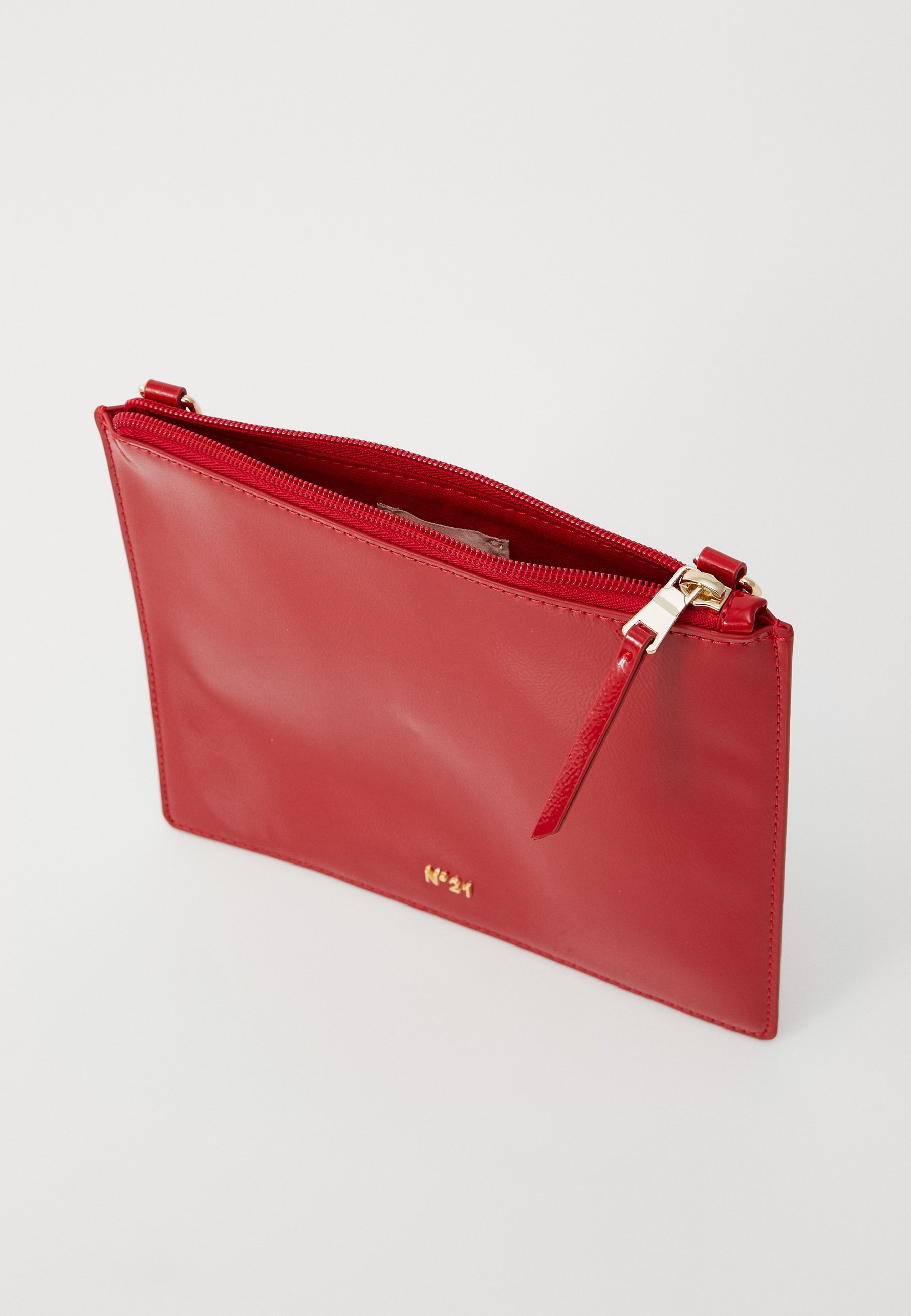 N°21 UNISEX - Borsa a tracolla - rosso cinabro
