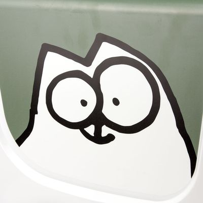 Simons Katzenstreuschale mit Haube und Filter
