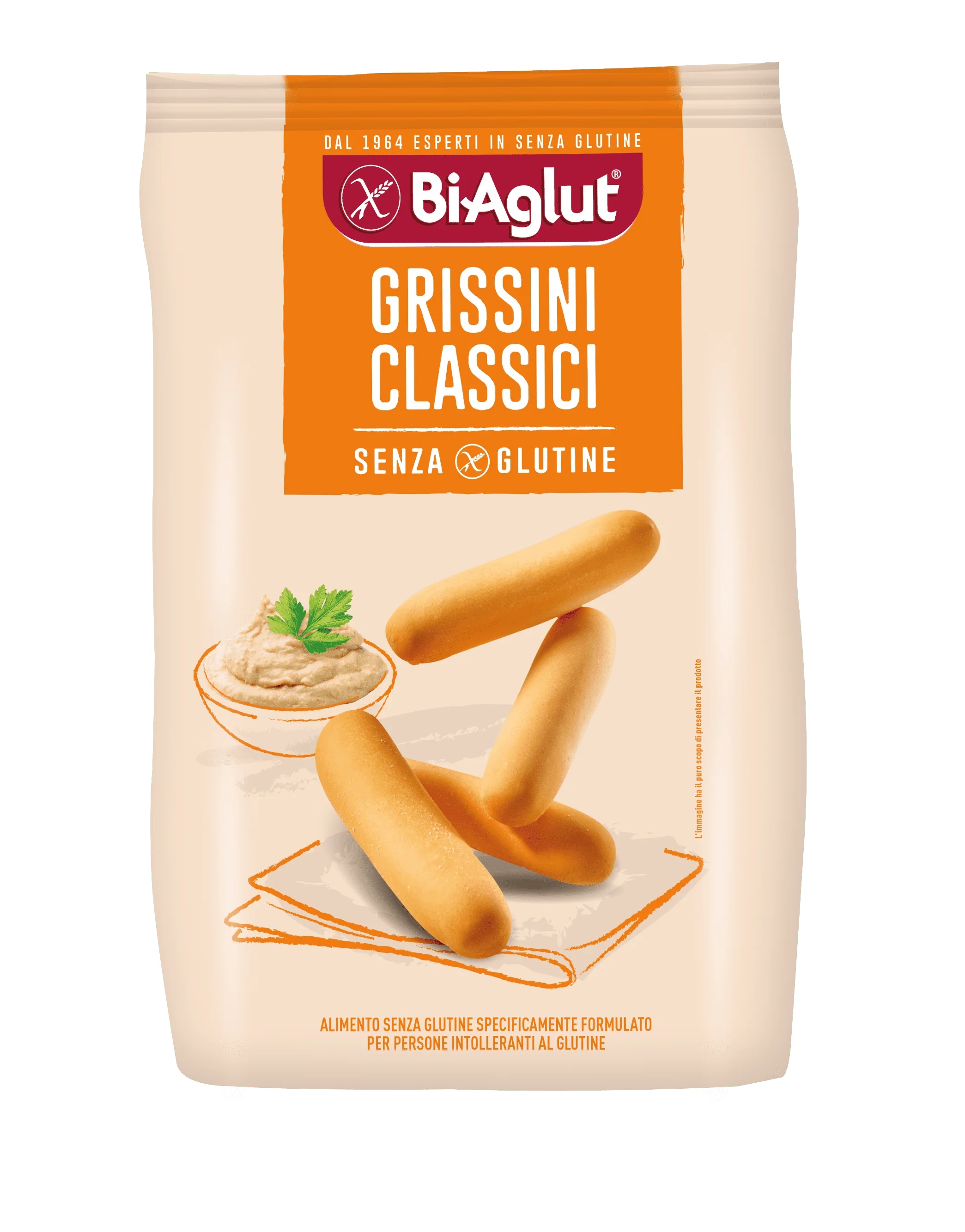 BIAGLUT Bâtonnets de sésame Biaglut 150 g sans gluten