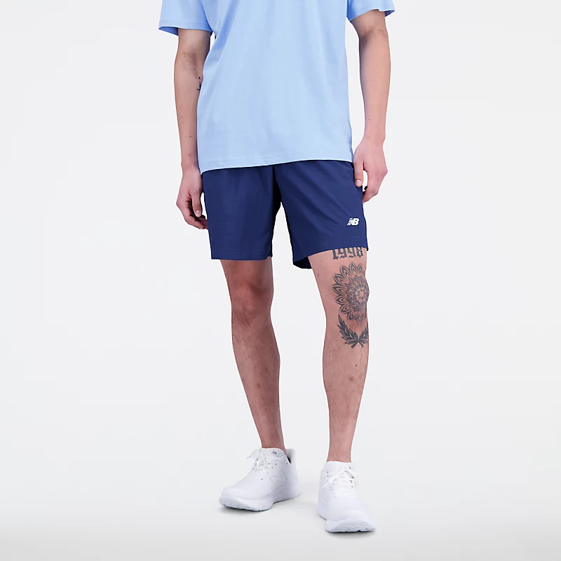 Herenshorts van geweven materiaal (Remastered) - NB NAVY