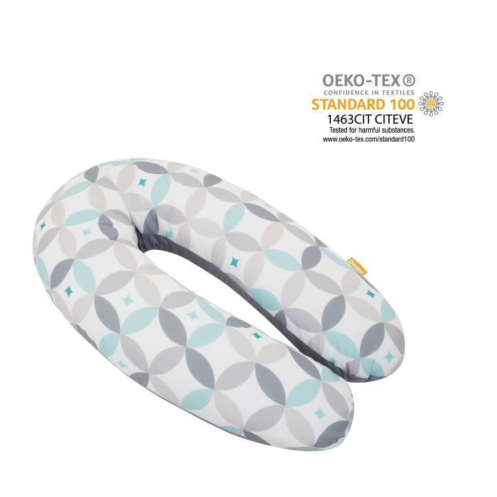 Almohada de maternidad convertible 2 en 1 Badabule - Almohada de lactancia - Diseño gráfico