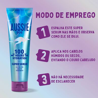 Aussie Super Leave-In Treatment Serum 160 ml
