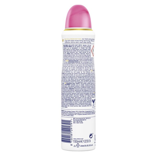 Spray anti-transpirant Dove Advanced Care Go Fresh Pomegranate & Lemon Verbena<br>150ml