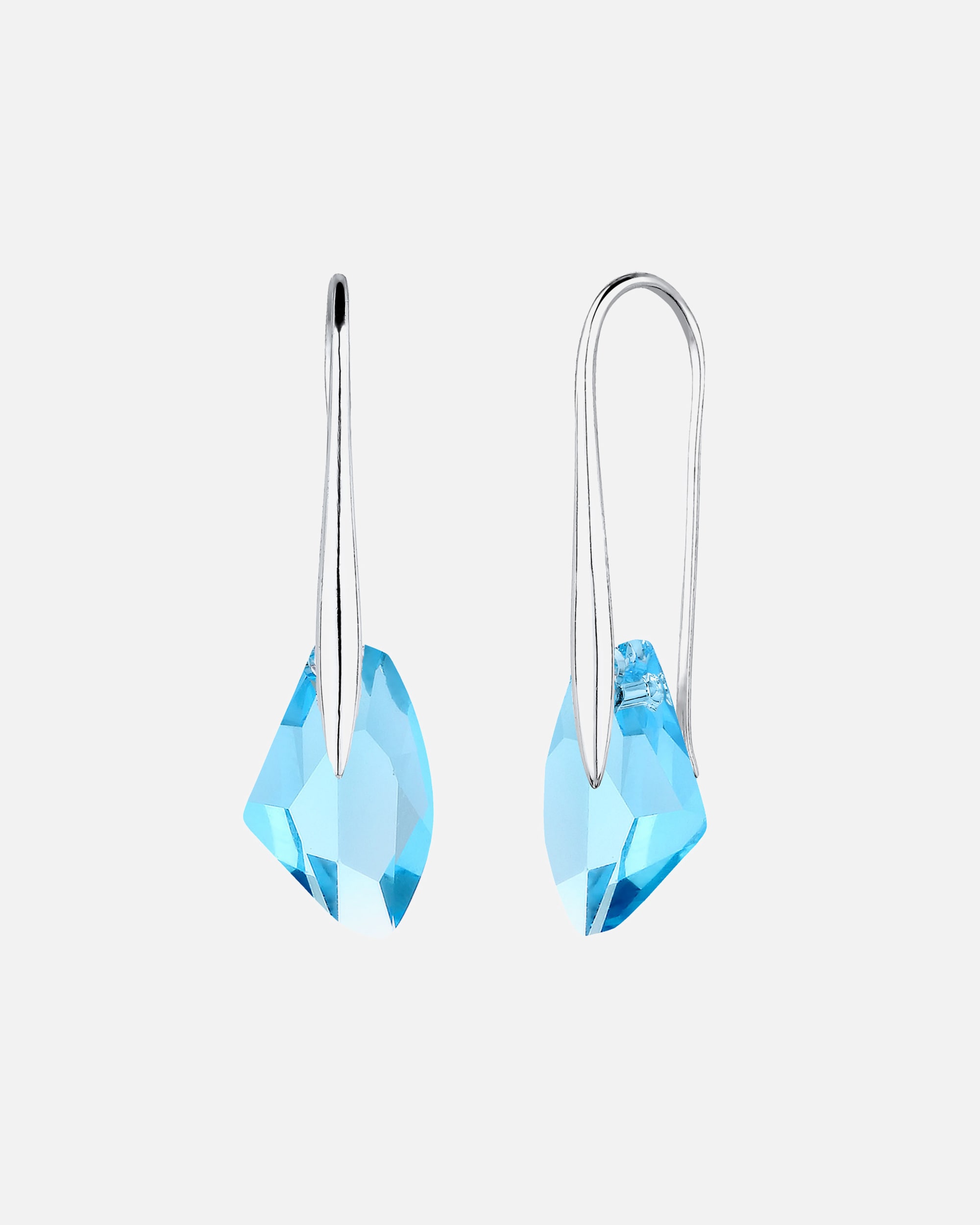 Elli Femmes aigue-marine avec cristaux en argent sterling 925