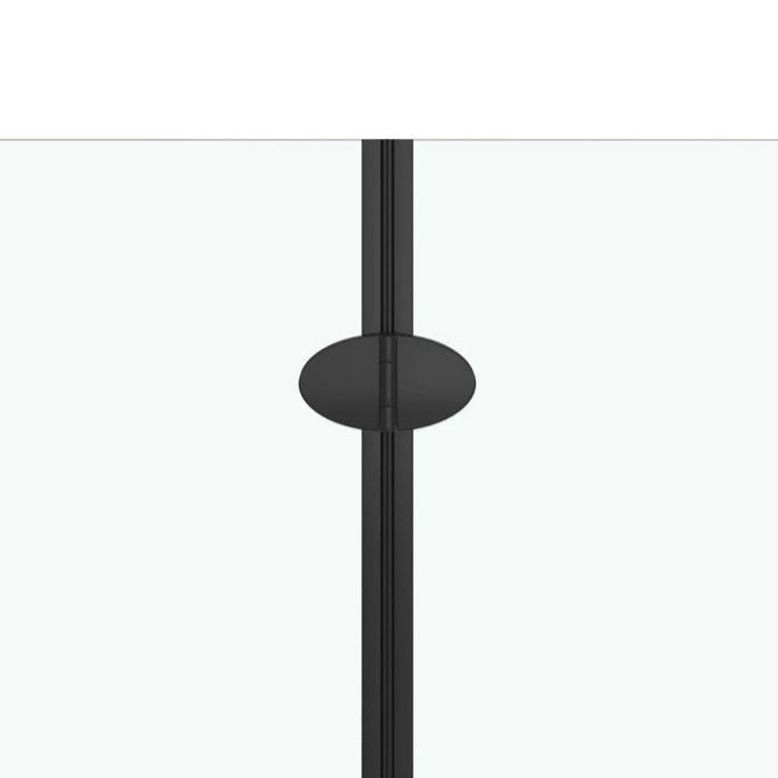 Removable shower enclosure - Black - 120 x 68 x 130 cm