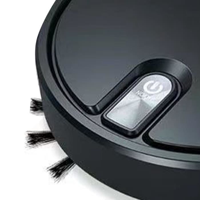 OMABETA robot nettoyeur Robot aspirateur Robot de balayage fonctionnement silencieux automatique electromenager balayeuse Noir