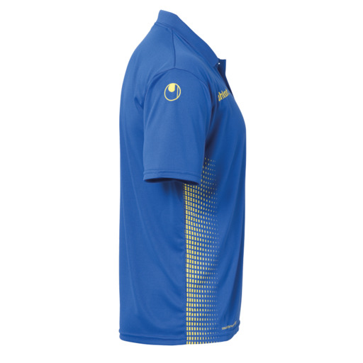  Camisa Polo Score Azul/Lima Amarelo Uhlsport