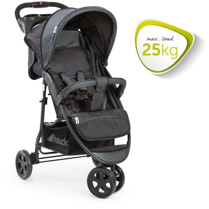 HAUCK - Passeggino compatto - CITI NEO II - 3 ruote - Caviar / Stone